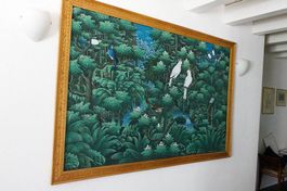 Dewa Putu, Ubud Bali - Dschungel mit Vögeln