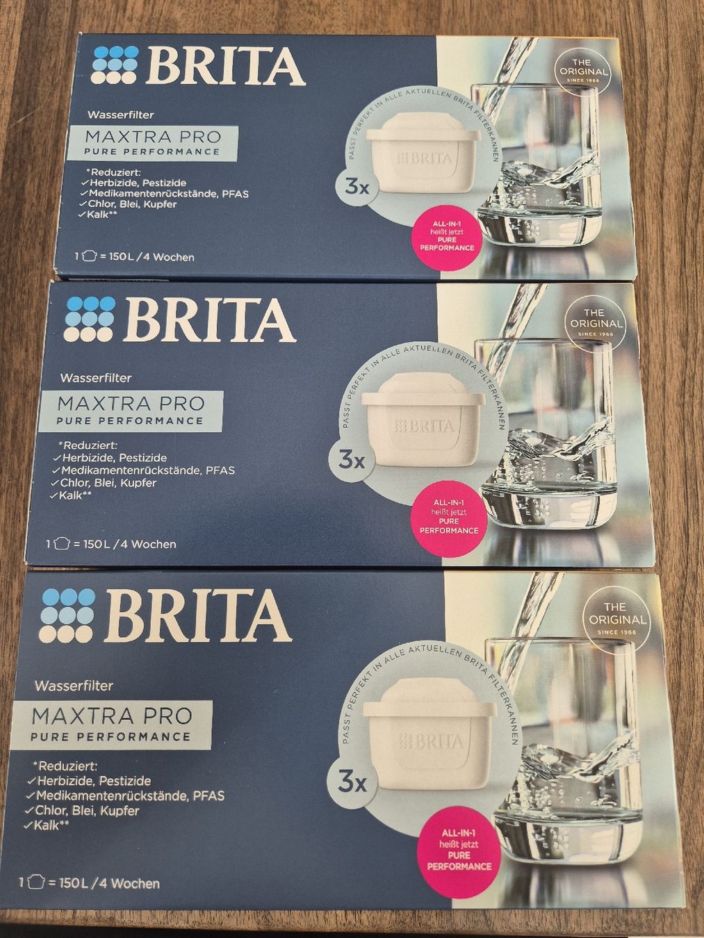 Sanitär: BRITA MAXTRA PRO Wasserfilter 3er Pack neu – Neu und originalverpackt aus Steffisburg von Mallekobold