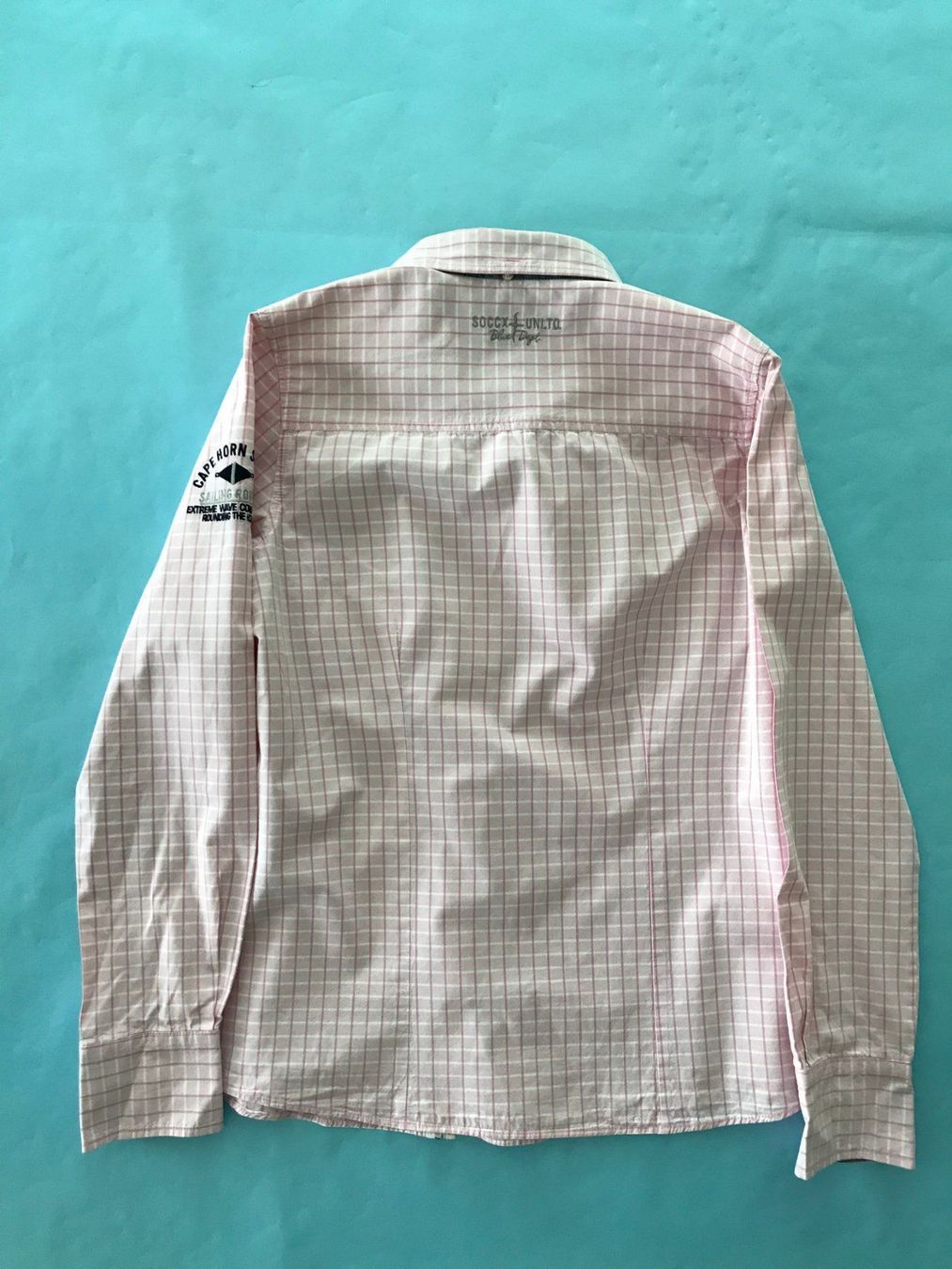 Soccx Camicette: SOCCX Blue Damen Bluse rosa – Usato da Langnau am Albis venduto da cre_tr6k 1