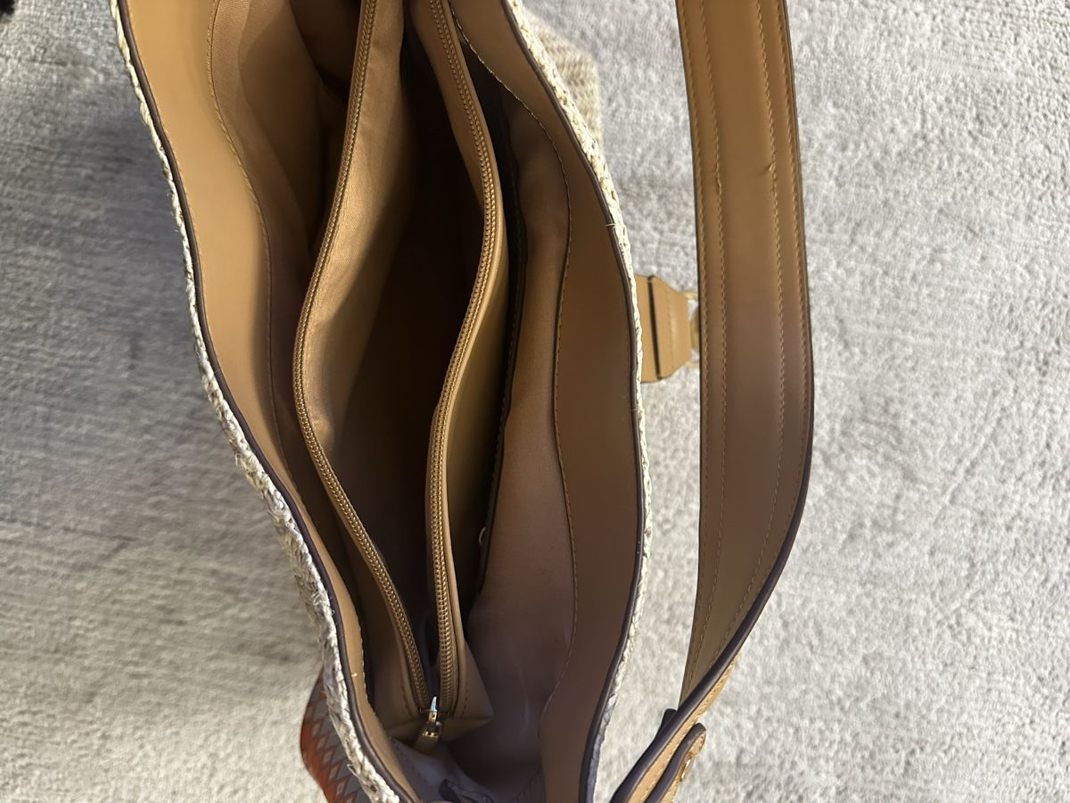Taschen für Damen: Handtasche mit Stroheffekt – Neu (gemäss Beschreibung) aus Buchs ZH von Maliqi0 3