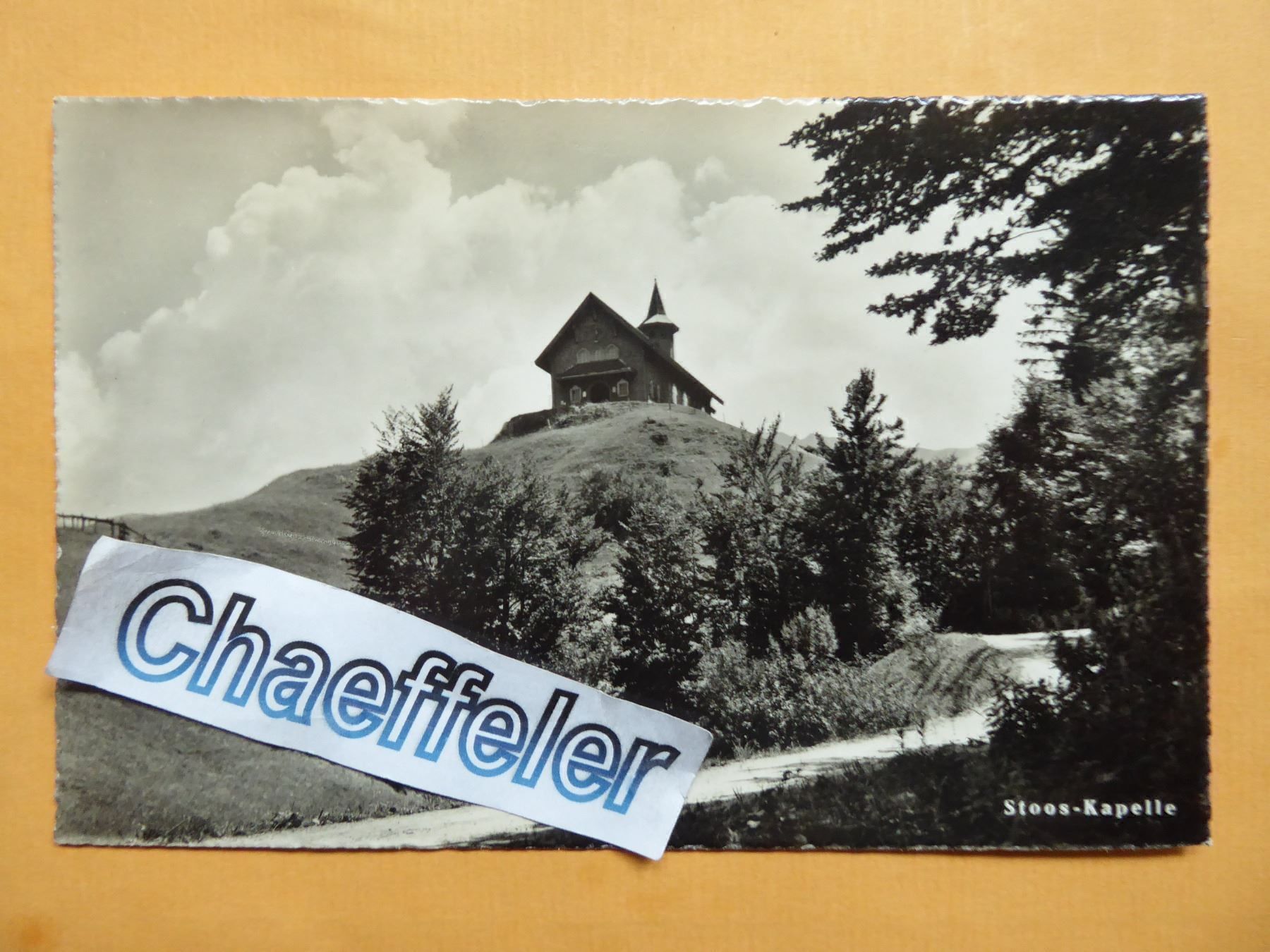 Ansichtskarten: Stoos - Kapelle – Neu (gemäss Beschreibung) aus Zürich von Chaeffeler