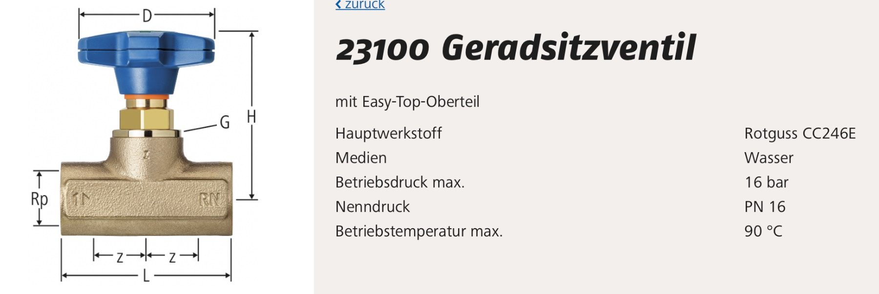Armaturen: Geradsitzventil 1 Zoll – Gebraucht aus Niedergösgen von elromano74 2