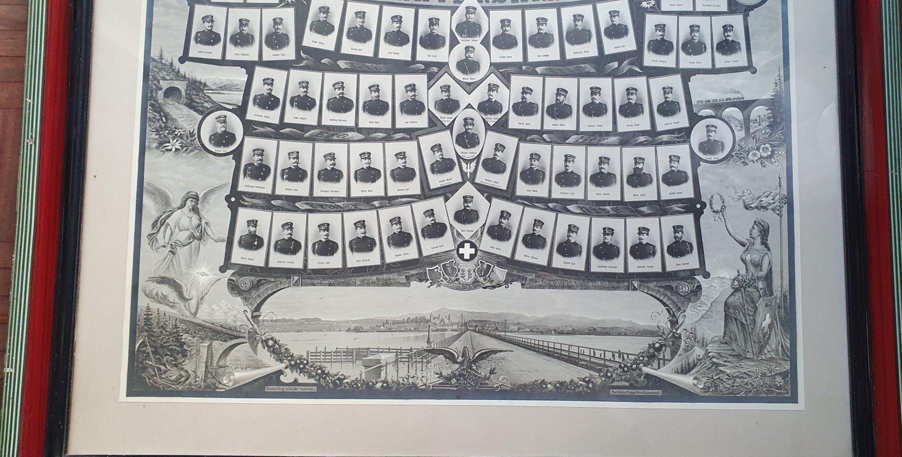 Poster & Bilder: Bild 1908 - Schweizerischer Zugspersonal Verein Rapperswil – Gebraucht aus Kreuzlingen von Rschweiz1 1