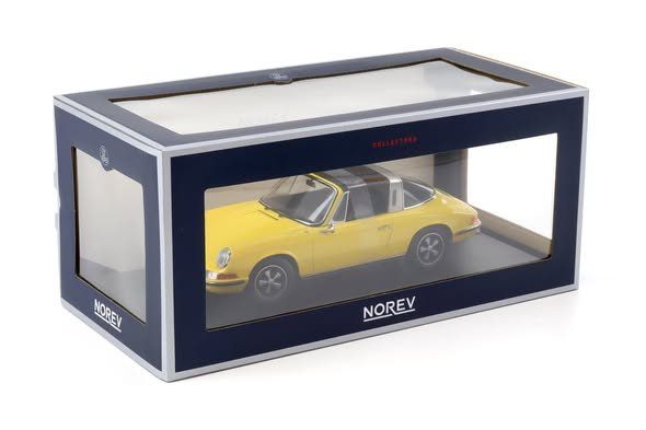 Porsche Modellini d'auto: Porsche 911 E Targa 1969 , Norev , 1:18 – Nuovo e nell'imballaggio originale da Goldach venduto da Feivel9