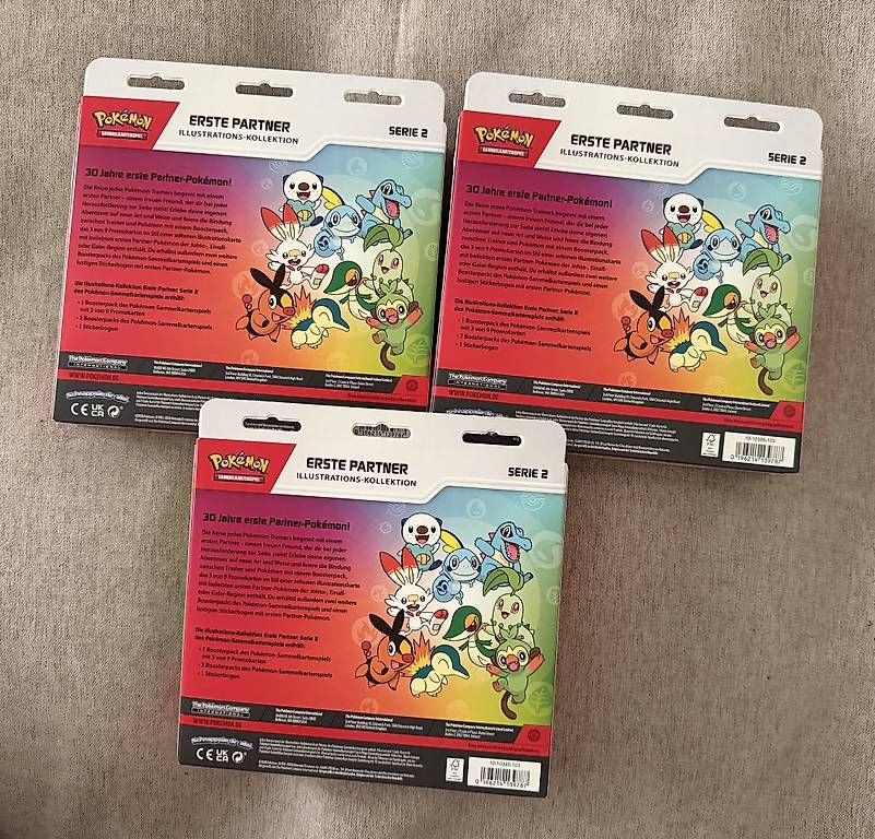 Cartes à collectionner: 3x Erste Partner Serie 2  – Neuf avec emballage d'origine à Emmen par kat_ltp2 1