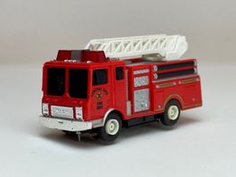 GB5-  Faller AMS AFX Feuerwehrwagen mit Glocke und Blaulicht