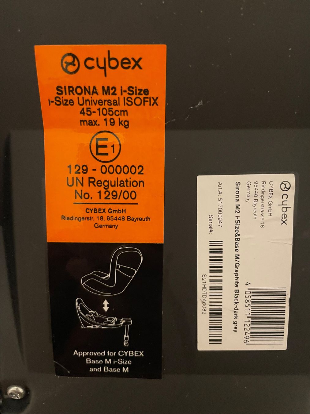 Cybex Auto-Kindersitze: Cybex Sirona M2 i-Size Kinderautositz – Gebraucht aus Merishausen von Dust-Finder 2