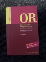 OR Schweizerisches Obligationenrecht 13. Auflage