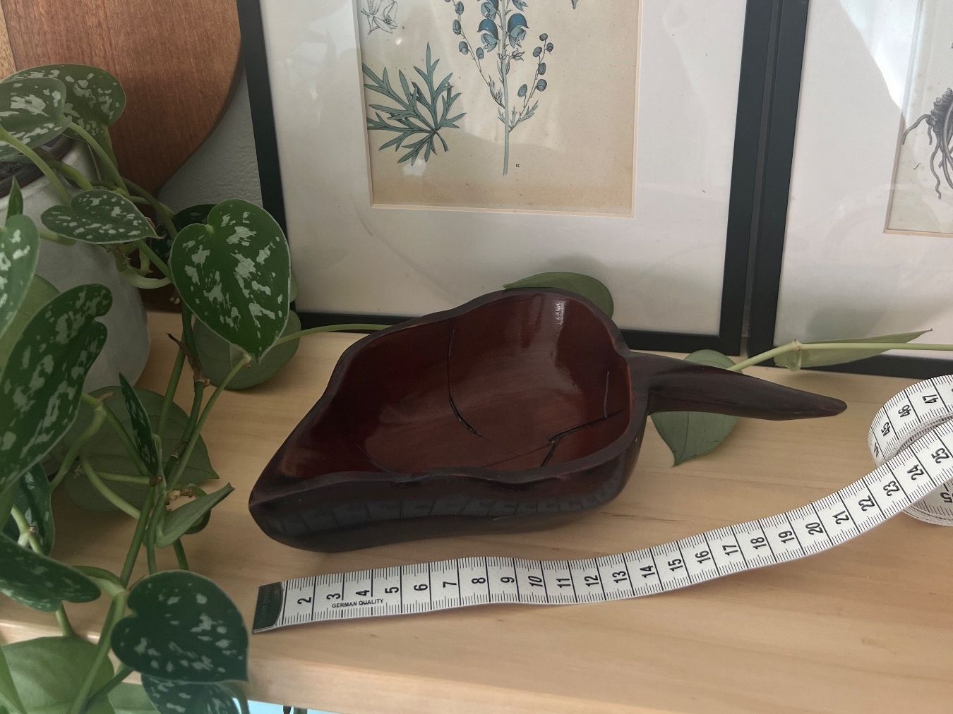 Articoli in legno: Mid century Holz Schale – Usato da Zürich venduto da Zurich_TimeCapsule 1