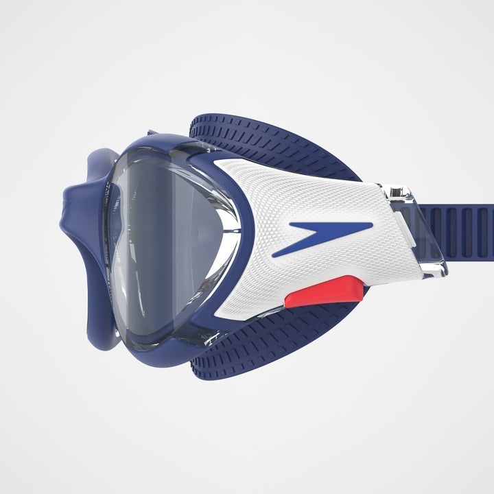 Speedo Occhiali & Lenti: Schwimmbrille Speedo Biofuse 2.0 Optical Goggles Clear/Blue – Nuovo e nell'imballaggio originale da Elgg venduto da Threedee 3