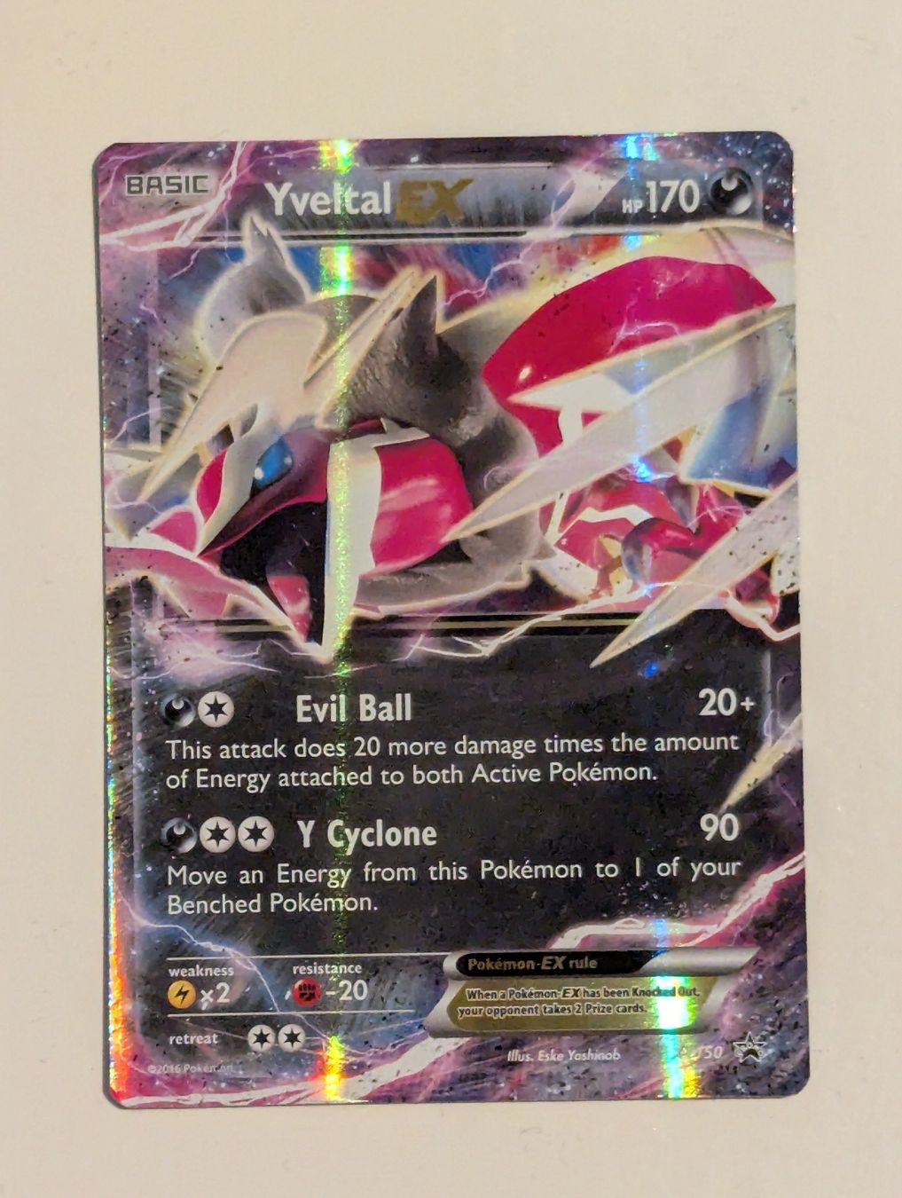 Pokémon Carte collezionabili: Pokemon Yveltal Ex Full Art – Usato da Triesen venduto da Emanuel393