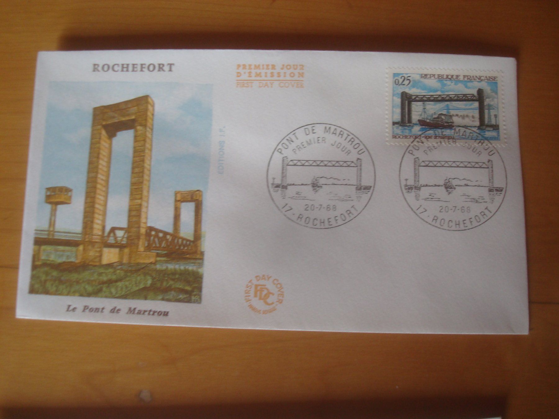 Tutti i francobolli: France 1968 1969 Wasser / Schiffe – Usato da Gordola venduto da Polentaefung 6