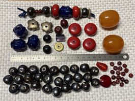 Perlen für Kette / div. Material