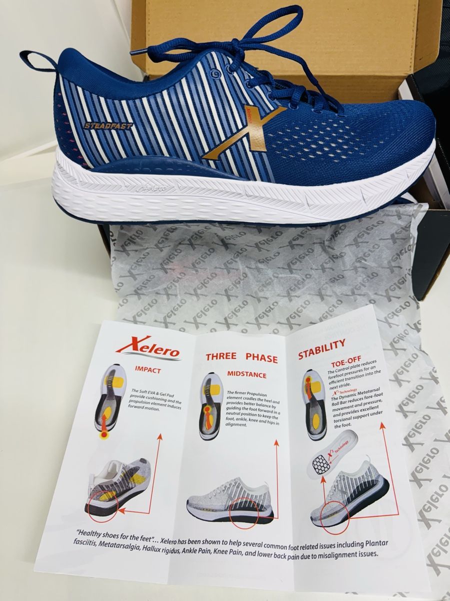 Scarpe da uomo: Chaussures de course Xelero Steadfast, Taille 44, Neuves – Nuovo e nell'imballaggio originale da Brügg BE venduto da Goob 2