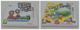 Lot 2 boîtes vides 3DS Mario Luigi + Yoshi sans jeux