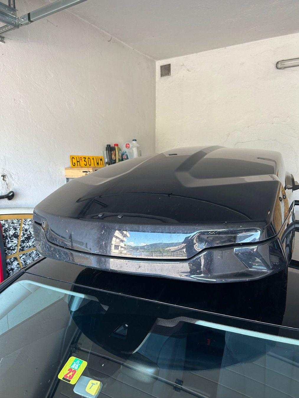 Thule Box da tetto: Thule Vector M Black Metallic Roof Box – Usato da Zug venduto da mck_vc2c 4