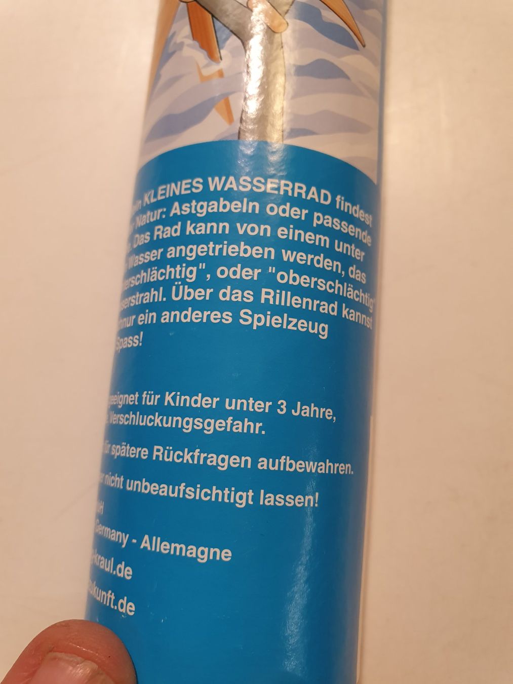 Giochi: Bausatz kleines Wasserrad – Usato da Zürich venduto da loosebone 3