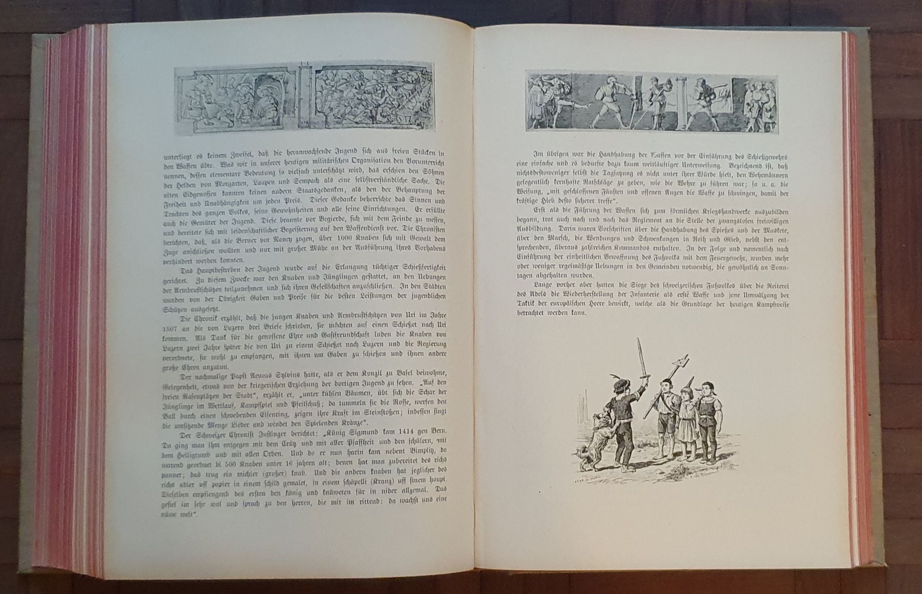 Libri: Buch - "Die Kriegstaten der Schweizer" - Illustriert – Usato da Kreuzlingen venduto da Rschweiz1 7