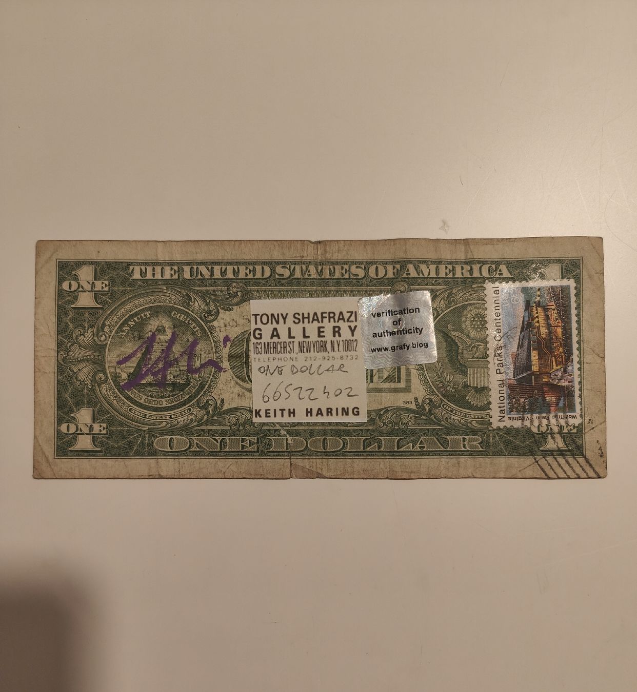 Foto & Immagini: Dollar Handsigniert Andy Warhol & Keith Haring – Usato da Oberglatt ZH venduto da c_ly 3