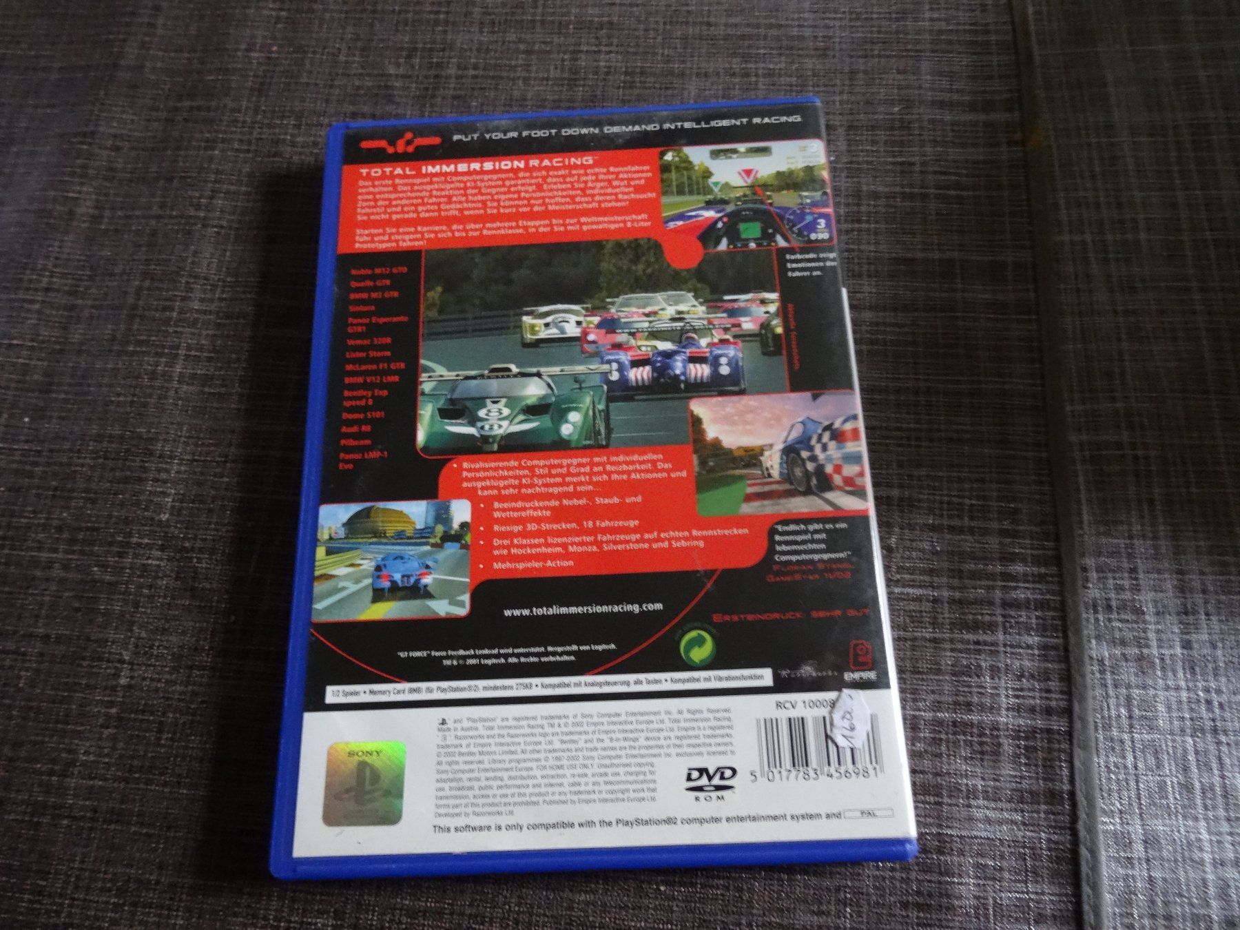 Giochi: Total Immersion Racing PS2 – Usato da Olten venduto da Disc-Verkauf 2