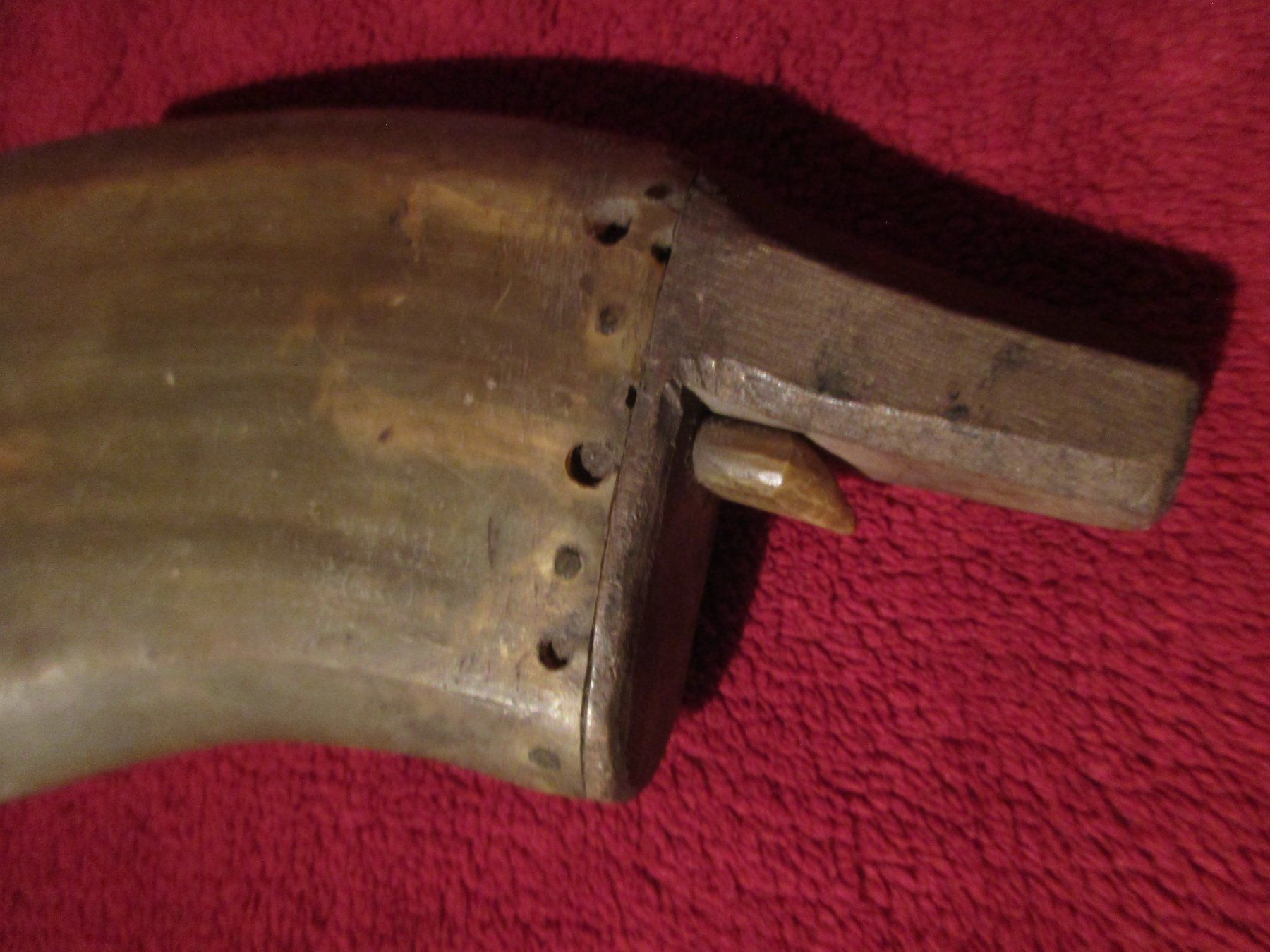 Schweizer Armee Armi bianche: Pulverhorn (1) Antik – Difettoso da Bowil venduto da vifi01 8