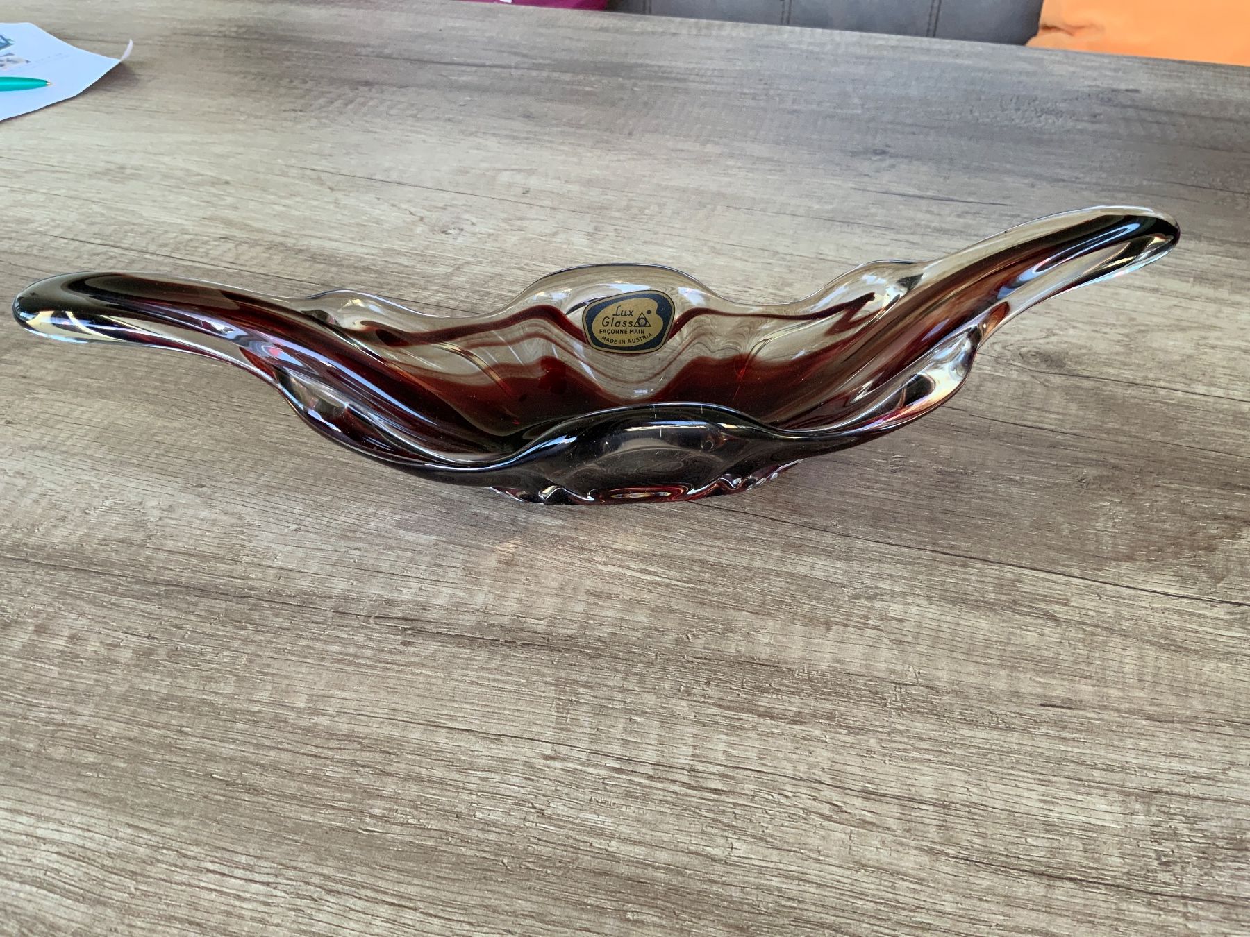 Gläser: Schale von Lux Glas – Neu (gemäss Beschreibung) aus Schübelbach von Hecht11. 1