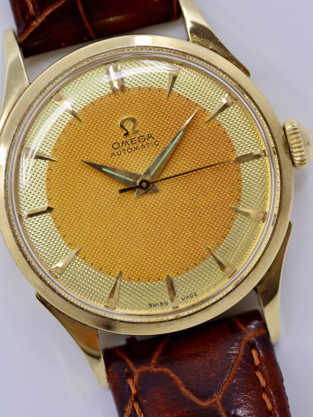 Omega Orologi: Omega Constellation 'Honeycomb Dial' – Usato da Zürich venduto da Lazulivintagewatches 2