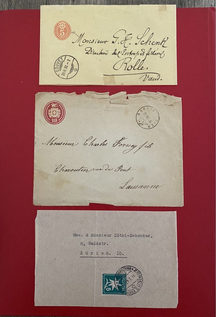 Alle Briefmarken: Timbres anciens - Suisse – Gebraucht aus Petit-Lancy von Solcarm