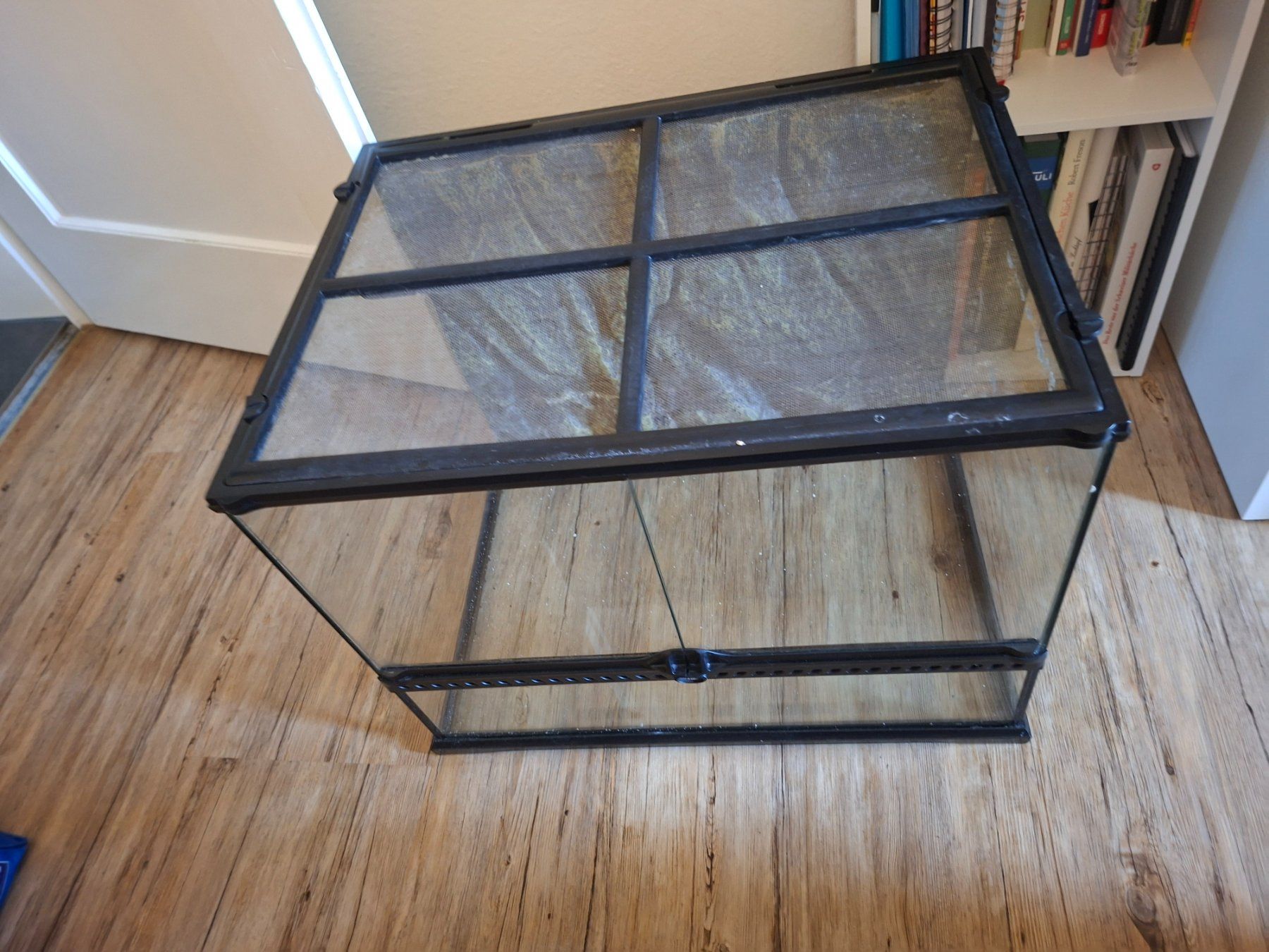 Exo terra Terrario: Grosses Terrarium, Glas mit Gitterdeckel – Usato da Lyss venduto da toe_68qb 3