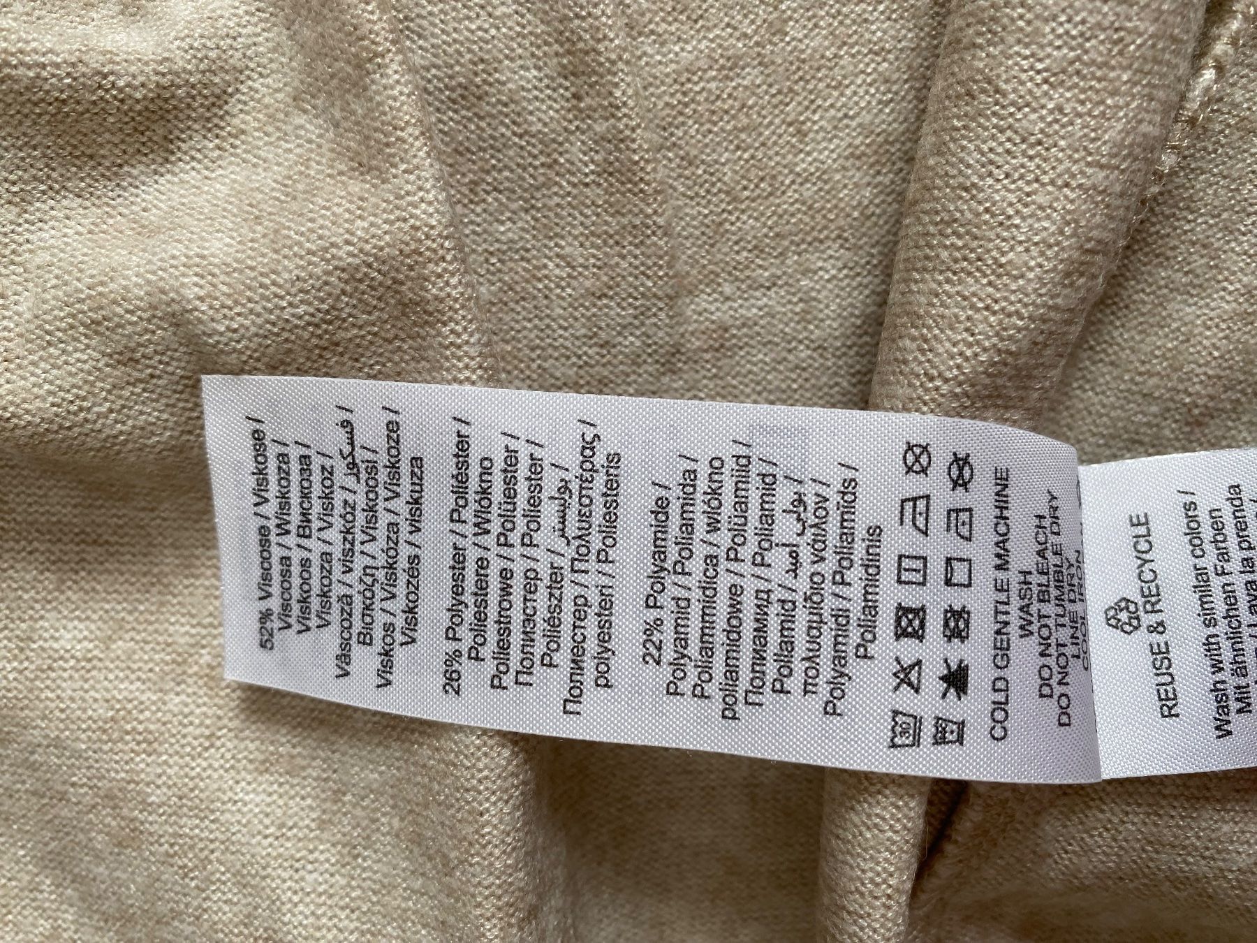 Only Giacche: Only Cardigan Beige Gr. M – Usato da Stadel b. Niederglatt venduto da sandart 2