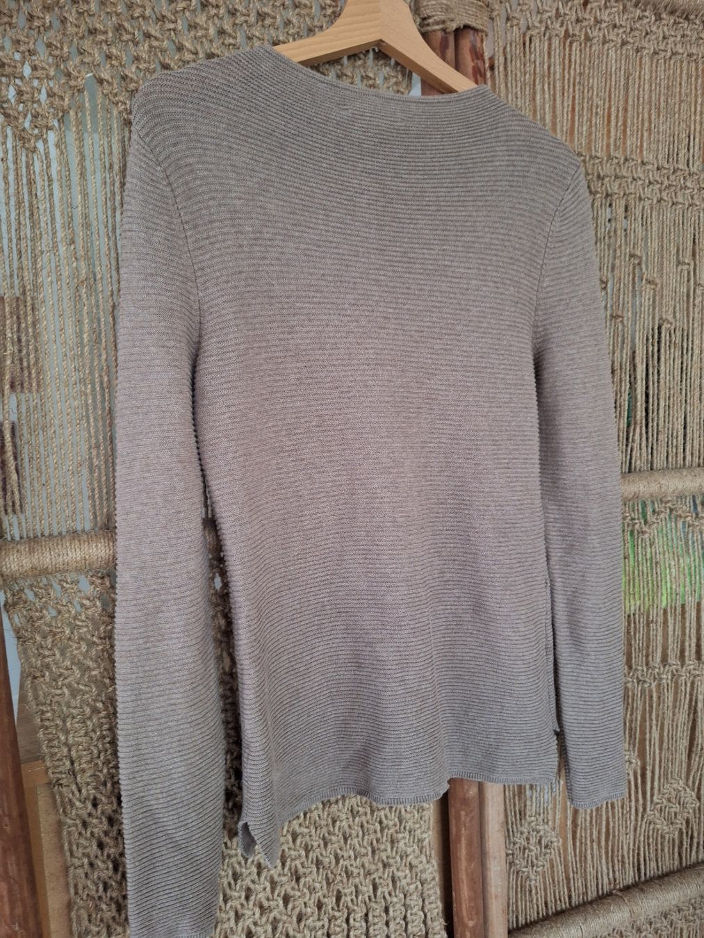 Esprit Maglioni & Felpe: Pullover Esprit hellbraun gerippt / Grösse L – Nuovo (secondo la descrizione) da Buochs venduto da DasBaerchi 2