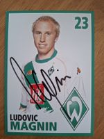 Ludovig Magnin Autogrammkarte Werder Bremen