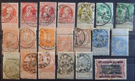 Belgien Lot mit alten Werten X