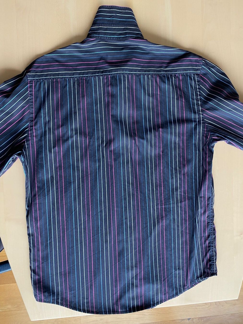 Mexx Camicie: MEXX - liniertes Herrenhemd, Grösse S – Usato da Meisterschwanden venduto da Lapins2019 4