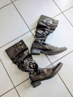 Kupfer Lackstiefel Grösse 39