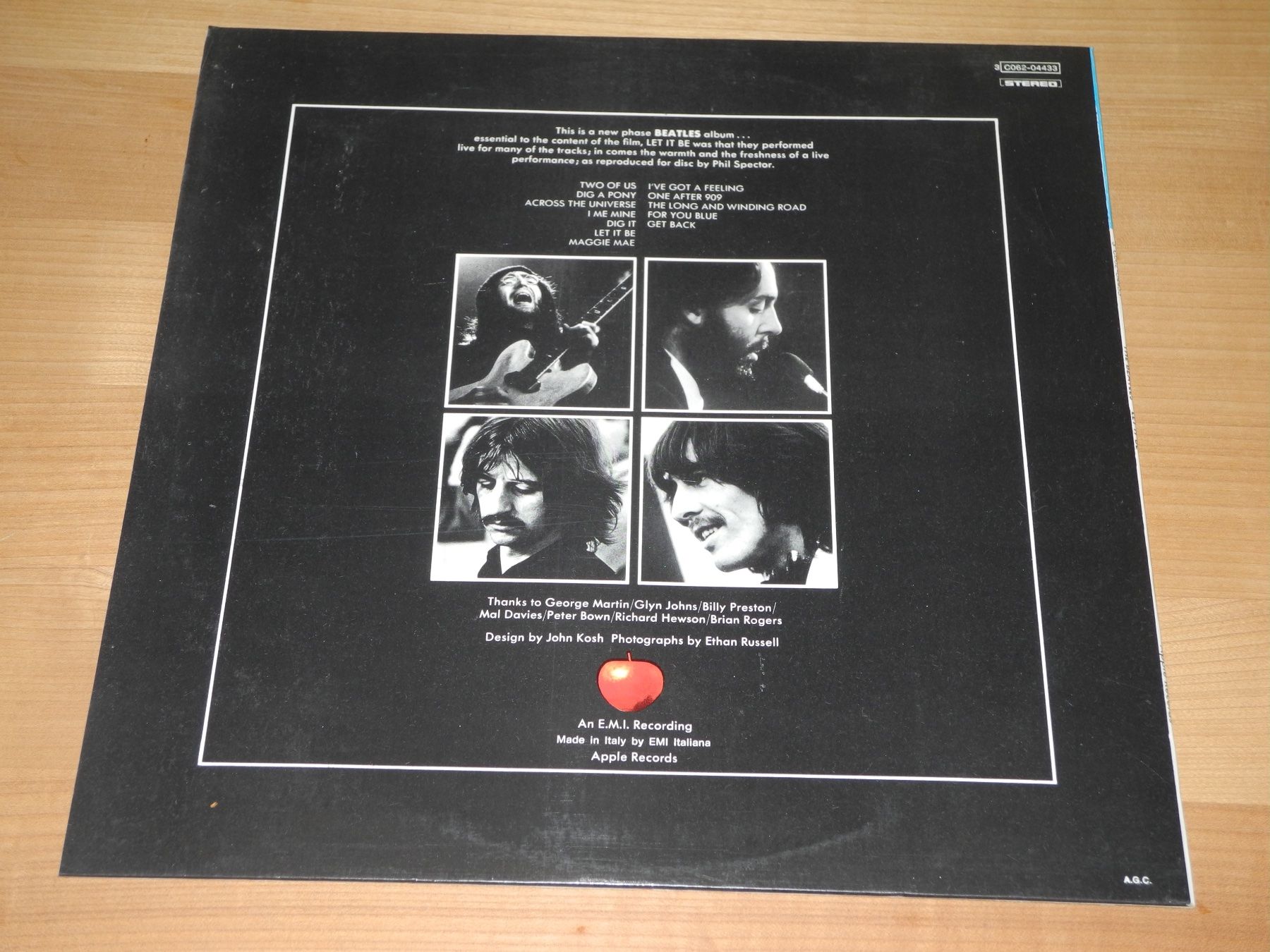 Dischi in vinile: THE BEATLES: LET IT BE - APPLE – Nuovo (secondo la descrizione) da Fahrwangen venduto da Swirl2 1