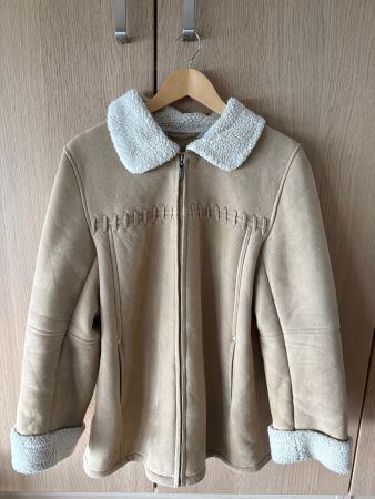 Veste d'hiver fausse fourrure, taille M
