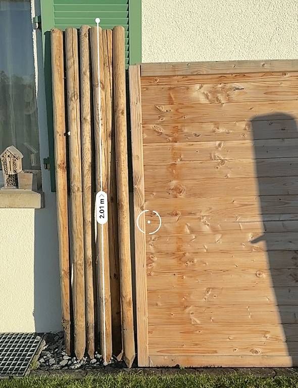 Paraventi: Sichtschutzwand mit Pfosten, gratis abzugeben – Usato da Bettwiesen venduto da Ec0 1