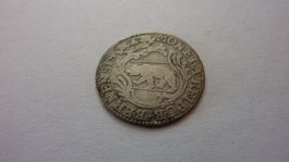 Kantonalmünze : Kanton Bern , 10 Kreuzer 1755 , sehr schön