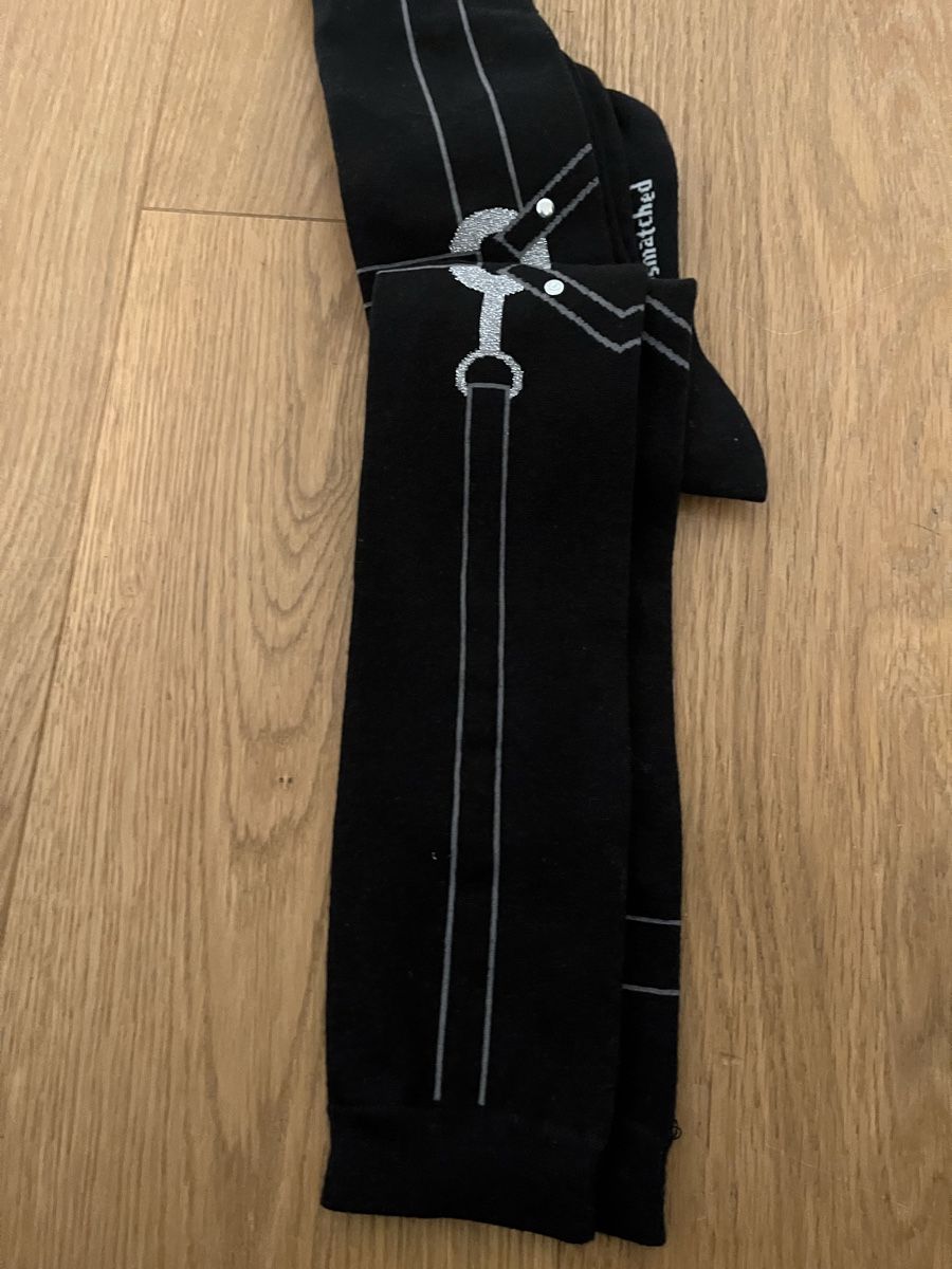 Calze: Chaussettes montantes noir/brillant – Nuovo e nell'imballaggio originale da St. Prex venduto da Nikolletta 7