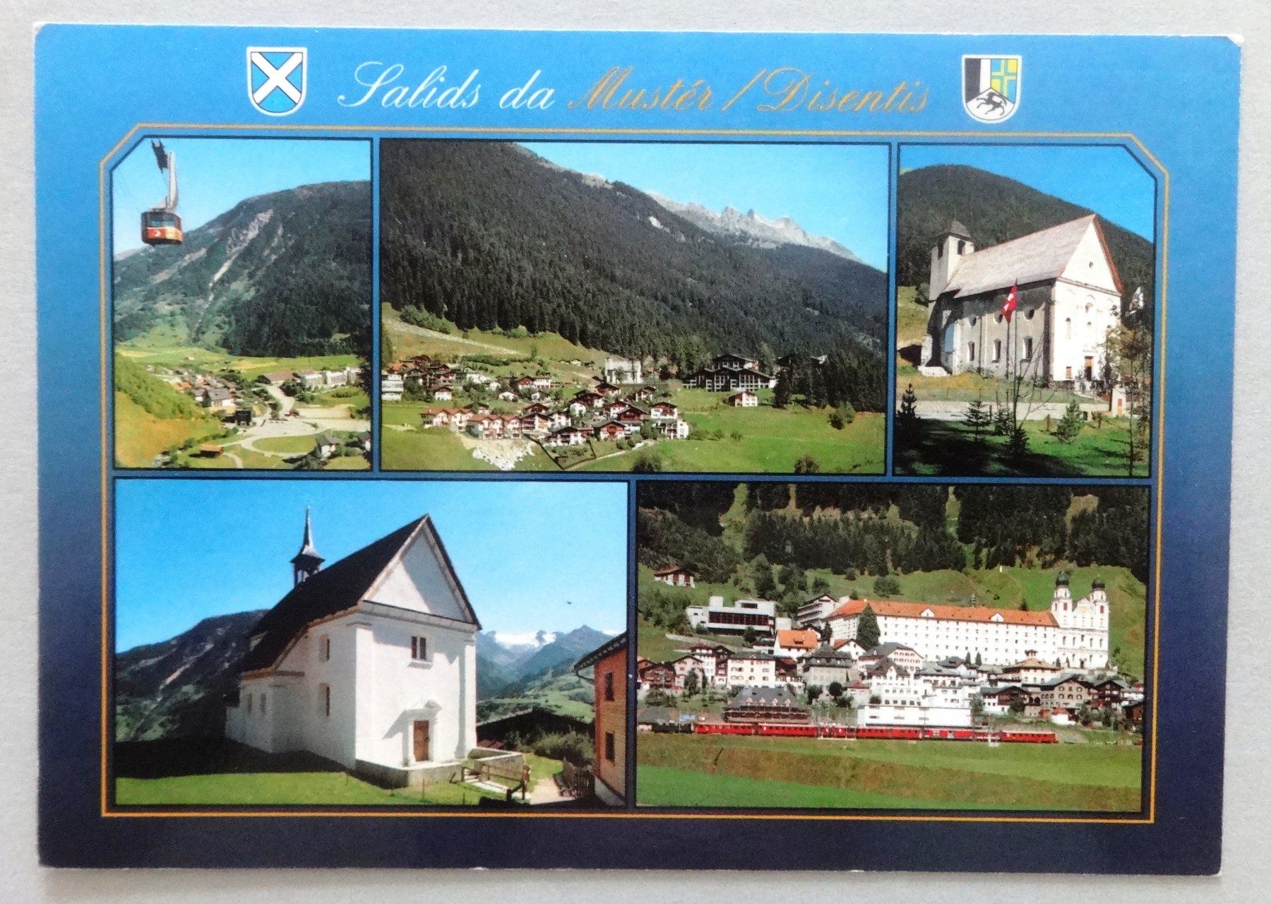 Cartes postales: Disentis 1100-3000 m – D'occasion à Fétigny par Billy2miny