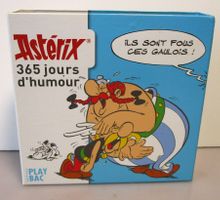 ASTÉRIX 365 JOURS D'HUMOUR CALENDRIER PERPÉTUEL PLAYBAC 2005