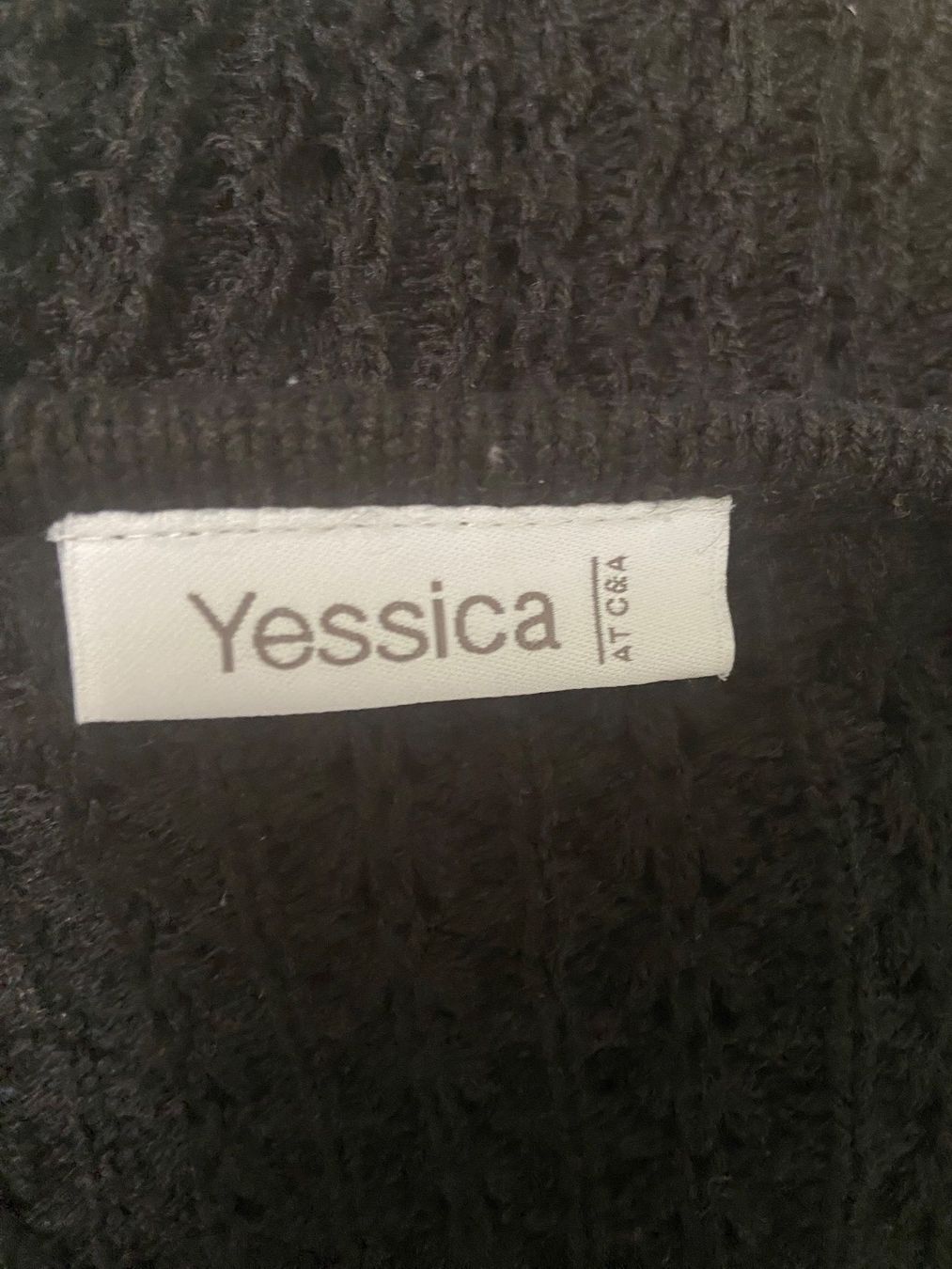C&A Giacche: Schwarze Strickjacke offen C&A  L neu – Nuovo (secondo la descrizione) da Luzern venduto da waterfront1 3