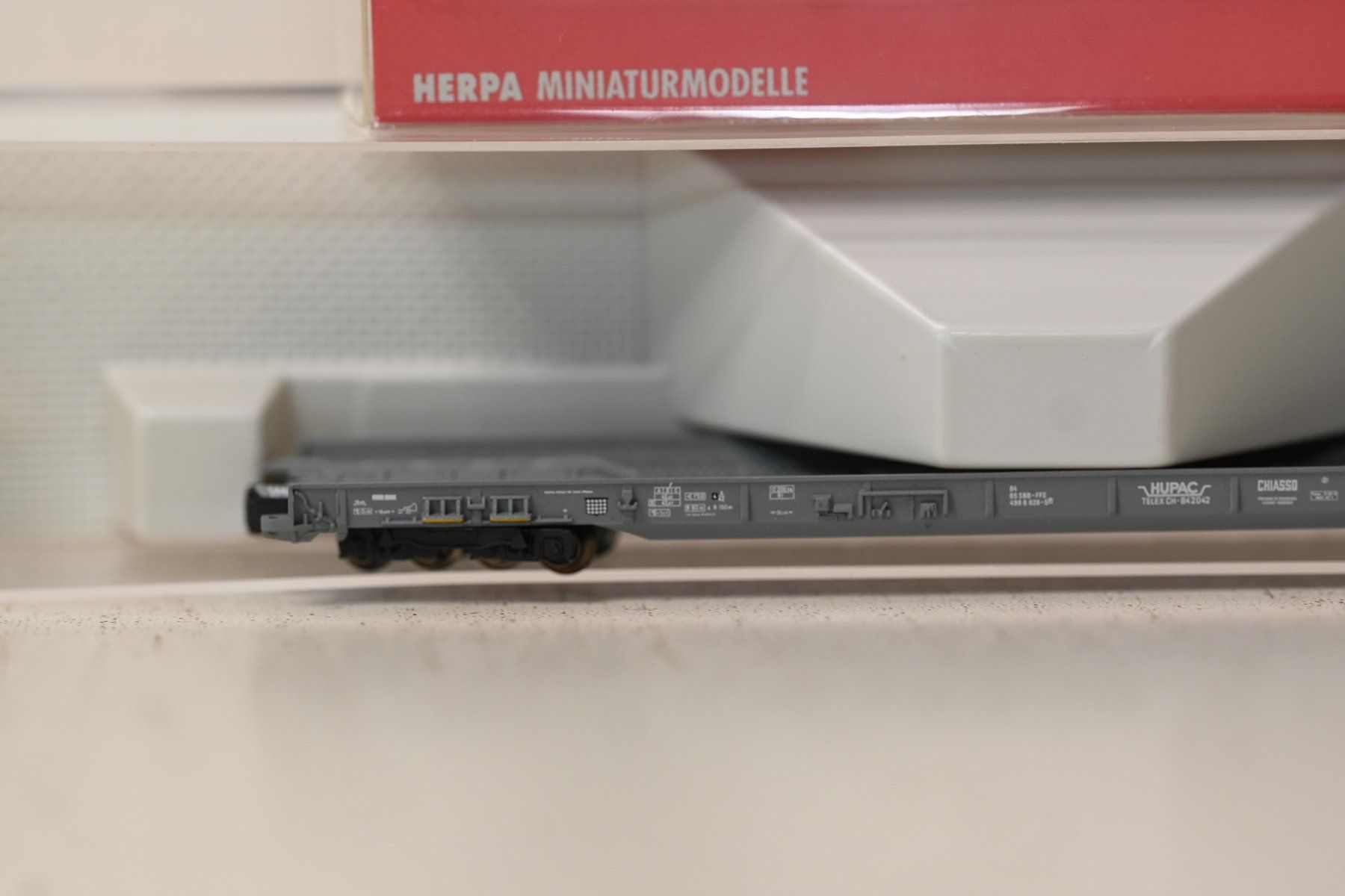 Fleischmann Trains électriques: Hupac Wagen CMA CGM   Fleischmann Spur N mit OVP – D'occasion à Laupen ZH par Zmoewe 1