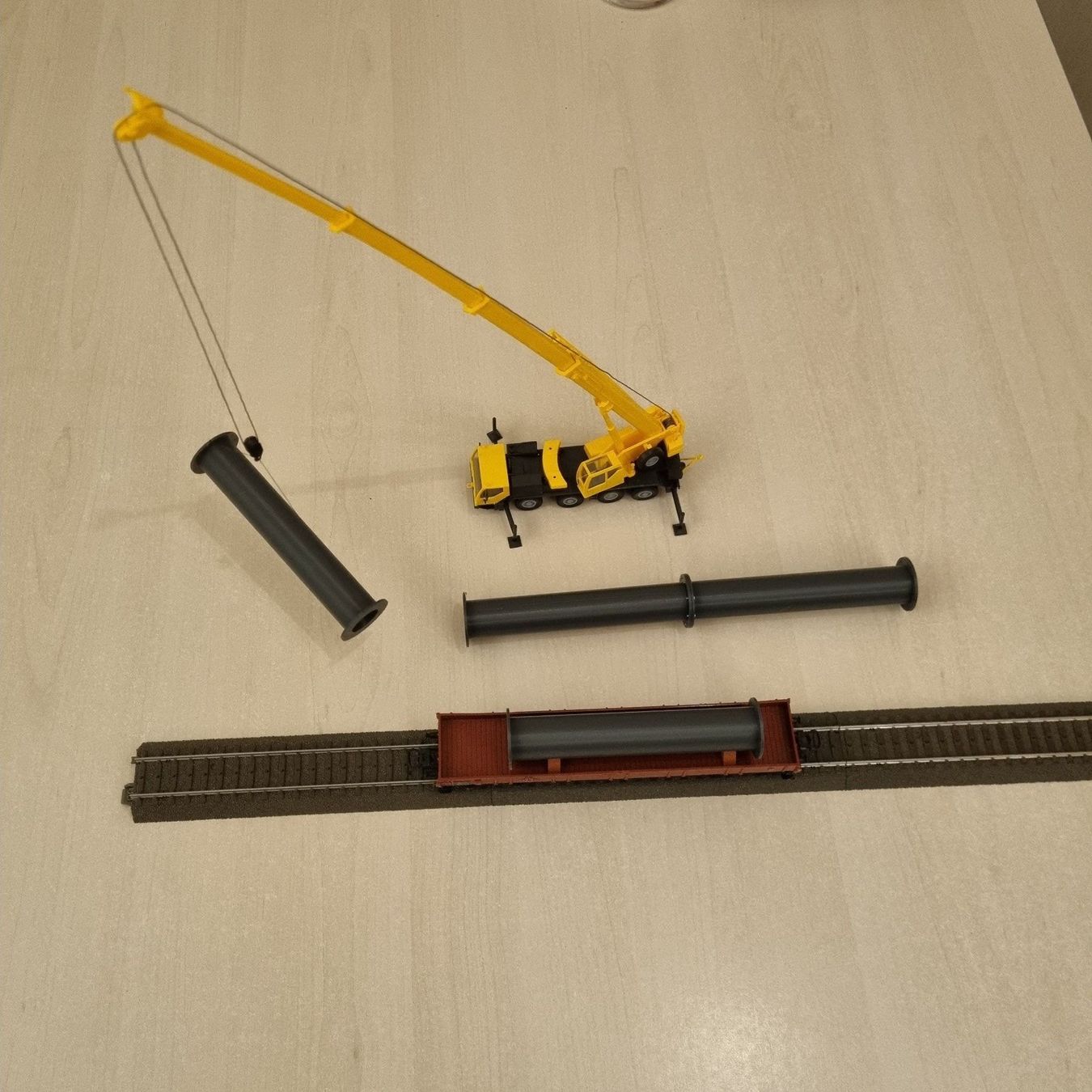 Accessori: Ladegut Stahlrohr Set 2 H0 – Nuovo (secondo la descrizione) da Büren zum Hof venduto da tigerkatze28 2