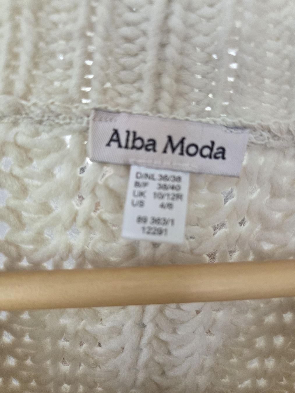 Alba Moda Maglioni & Felpe: Alba Moda Grobstrick-Pullover (Gr. 36/38, Creme) ​ – Nuovo (secondo la descrizione) da Scherzingen venduto da tan_l9n2 1