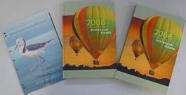 2008, Australien, Jahresbuch mit postfrischen Marken