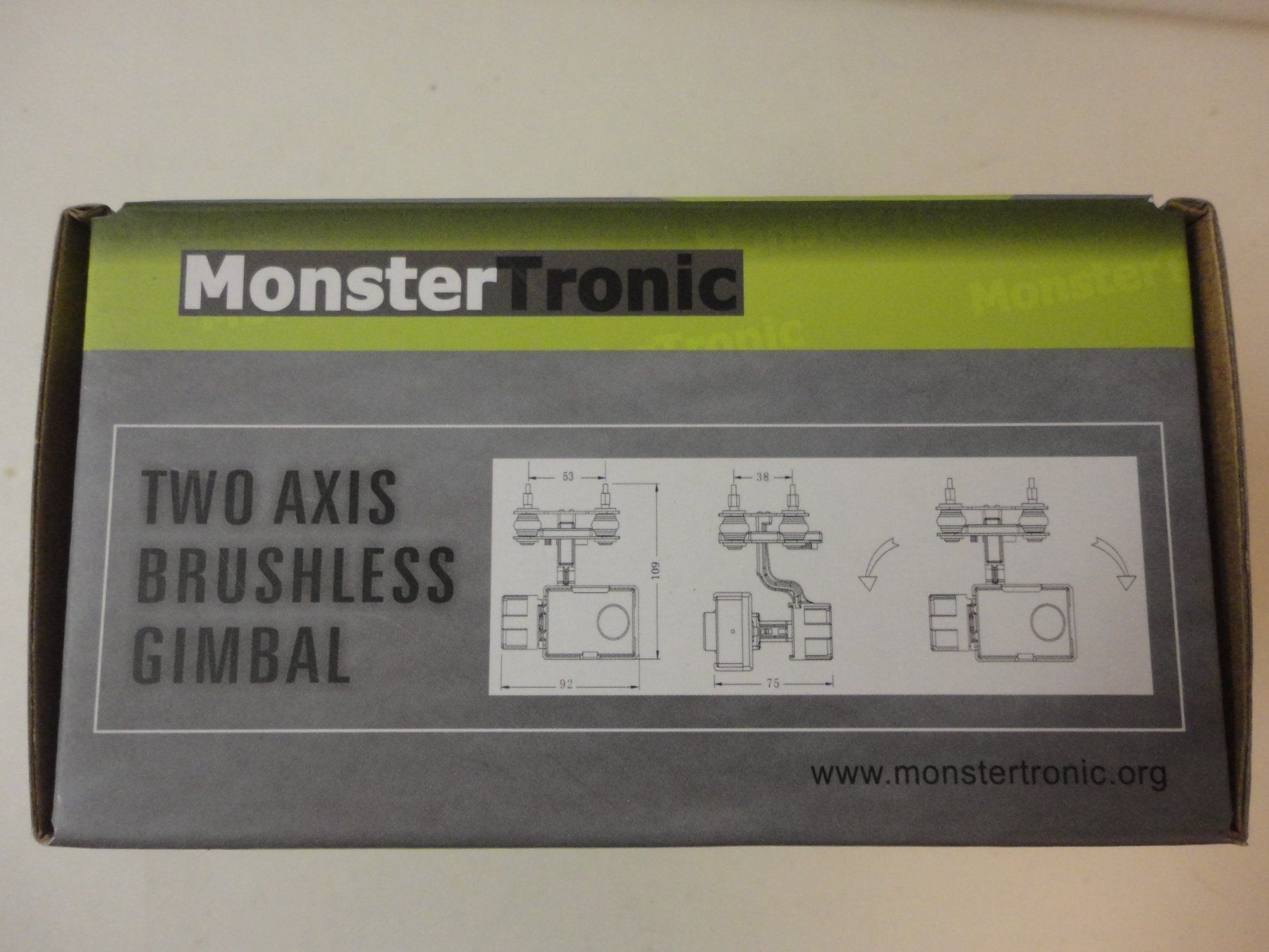 RC Modellbau: Monstertronic 2-Achsen Gimbal NEU – Neu und originalverpackt aus Horgen von RcModell 5