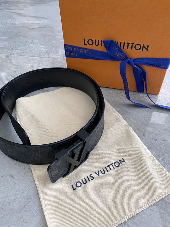 Louis Vuitton Herrengürtel schwarz