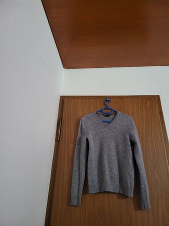 Pull Cachemire Gris TEX Taille S, parfait pour l'hiver!